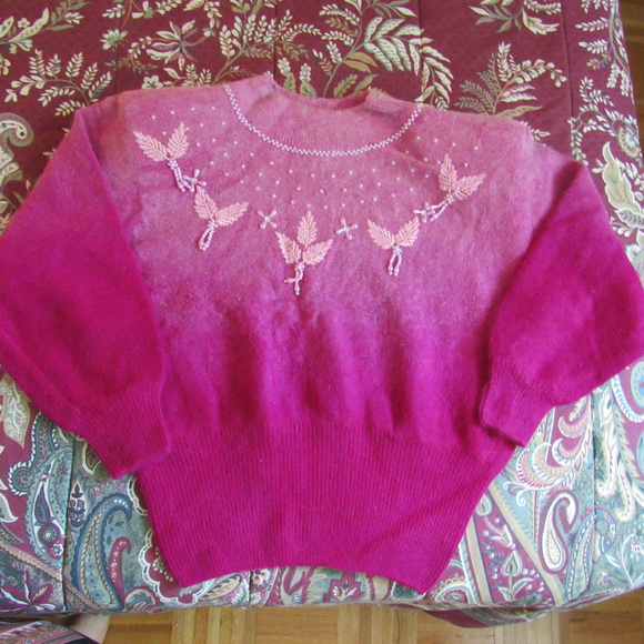 SWEATER PURPLE  SIZE 110 (M) - Picture 2 of 7